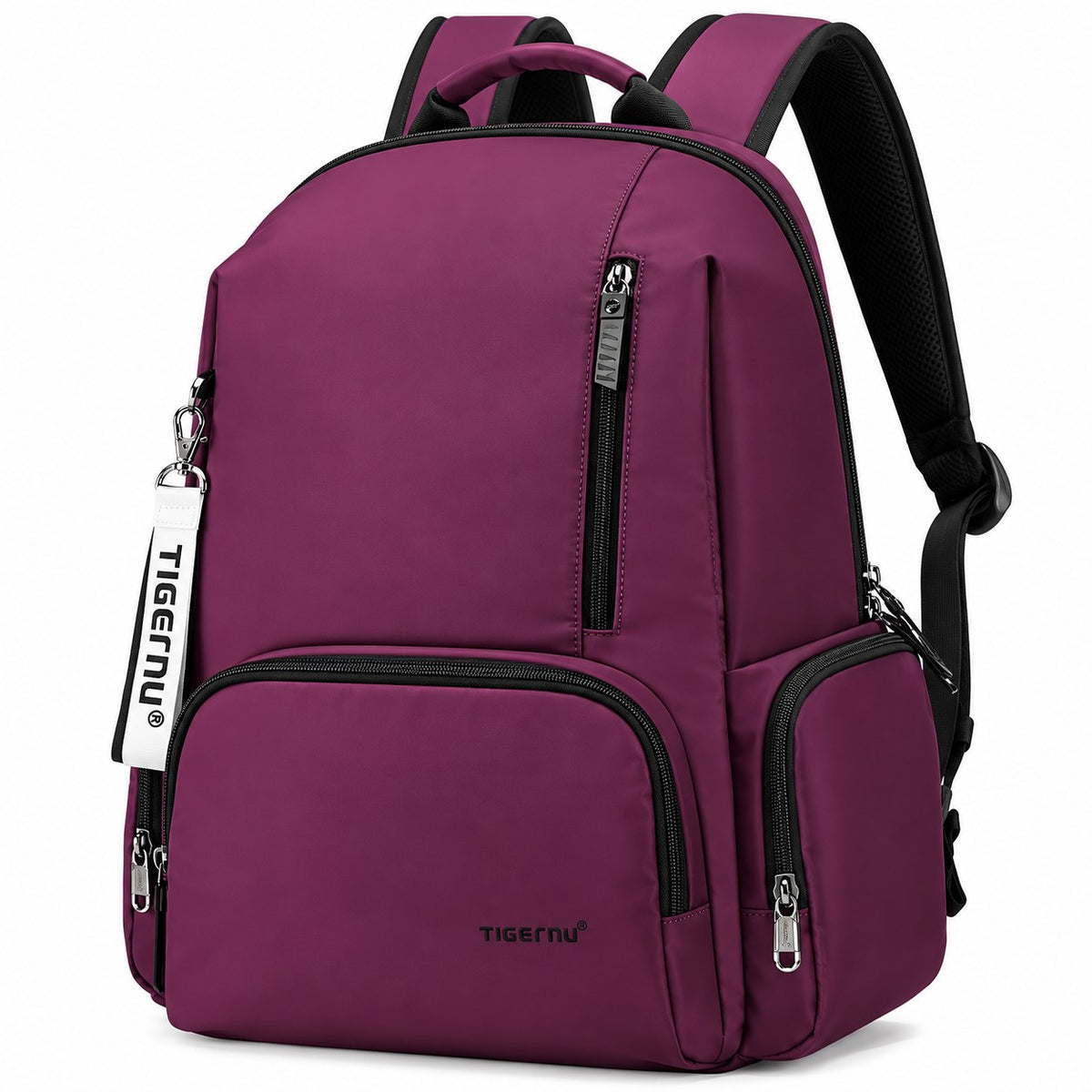 Tigernu Aura Campus Backpack in Plum