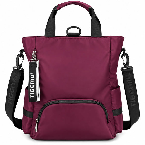Tigernu Motion Tote Campus Bag in Plum
